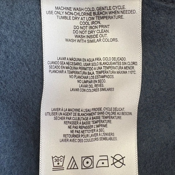 Hurley Men’s Fleece Joggers/Pants, Blue, Medium NWT - Picture 15 of 15